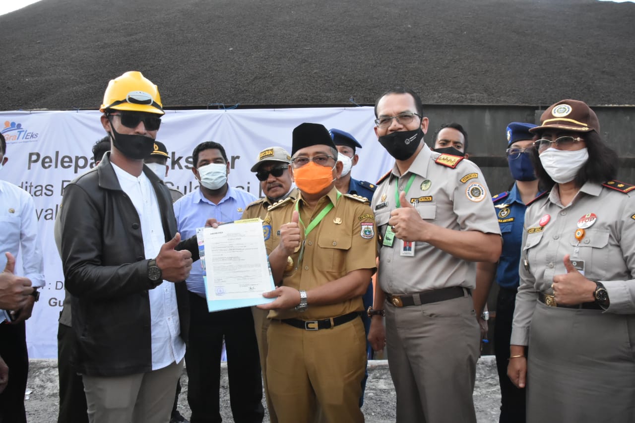 8000 Ton Cangkang Kelapa Sawit Sulbar Diekspor ke Thailand