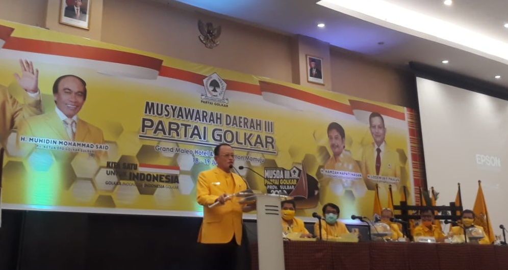 Aras Tammauni: Saya Janji Kembalikan Ketua DPRD Sulbar