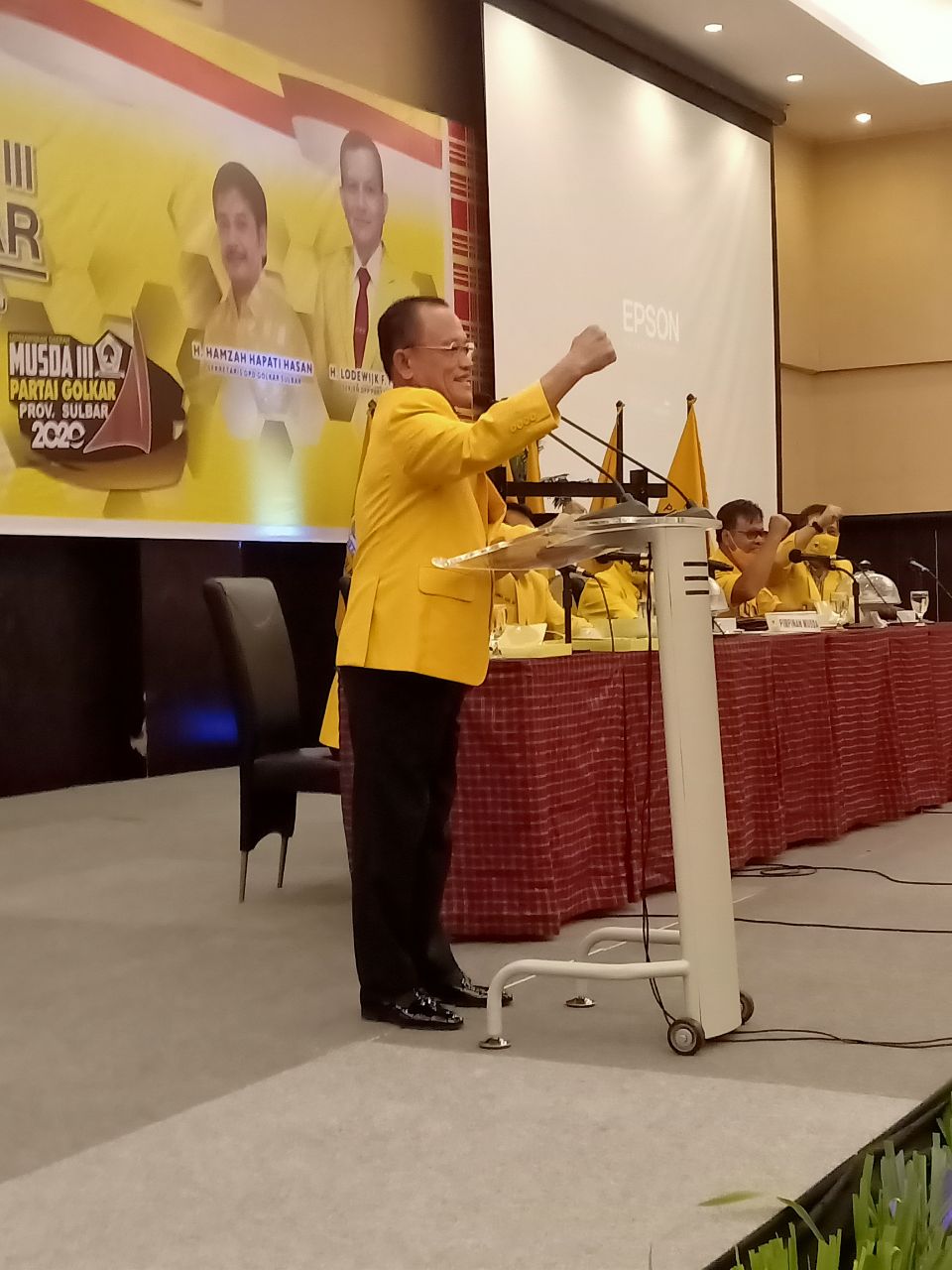 Aras Berjanji Partai Golkar Bakal Raih Posisi Ketua DPRD Sulbar di Tahun 2024