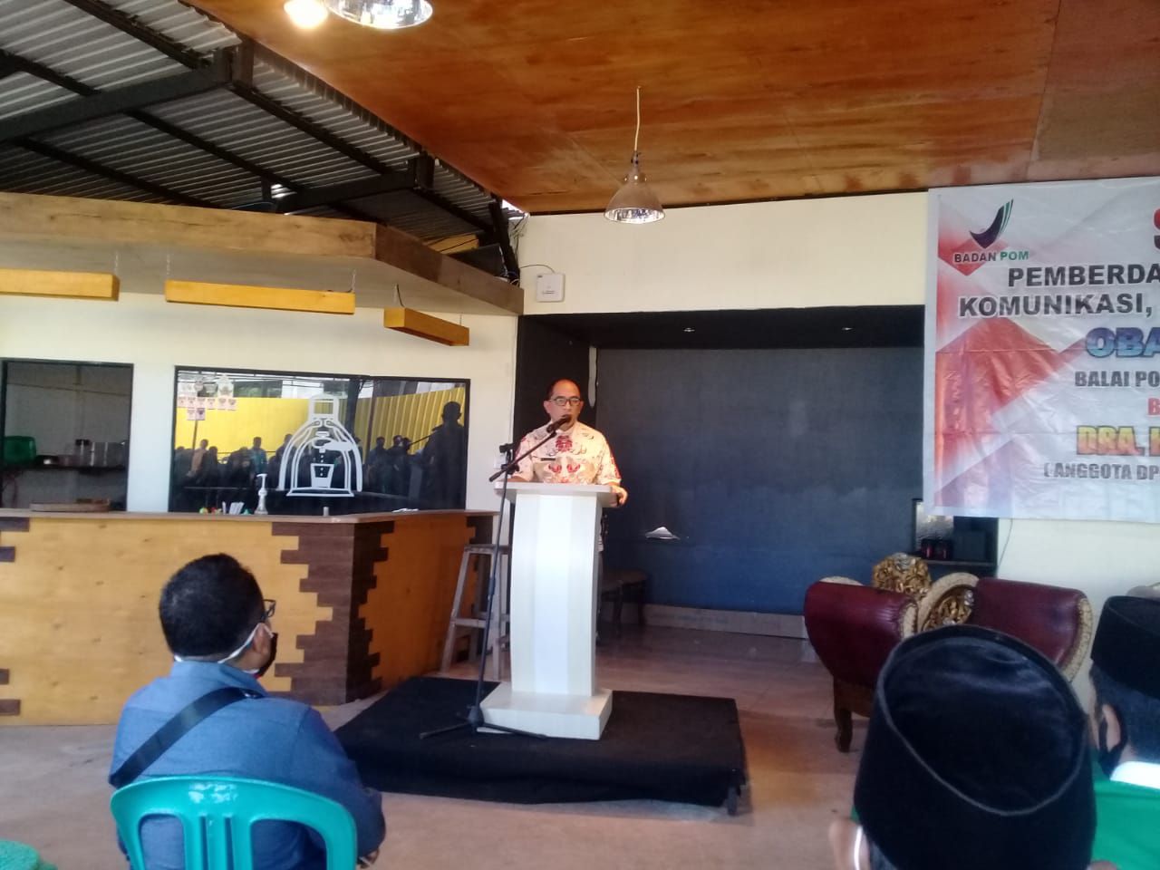 BPOM Mamuju Ajak Masyarakat Selektif Komsumsi  Obat dan Makanan