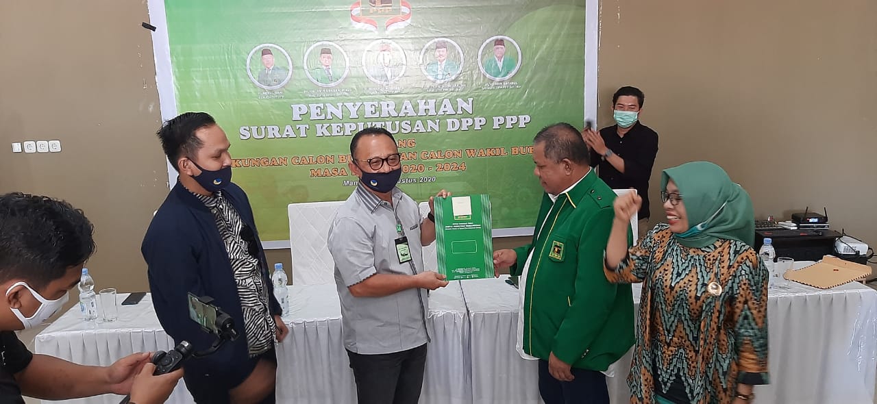 PPP Resmi Berikan Rekomendasi Kepada Habsi-Irwan di Pilkada Mamuju 2020