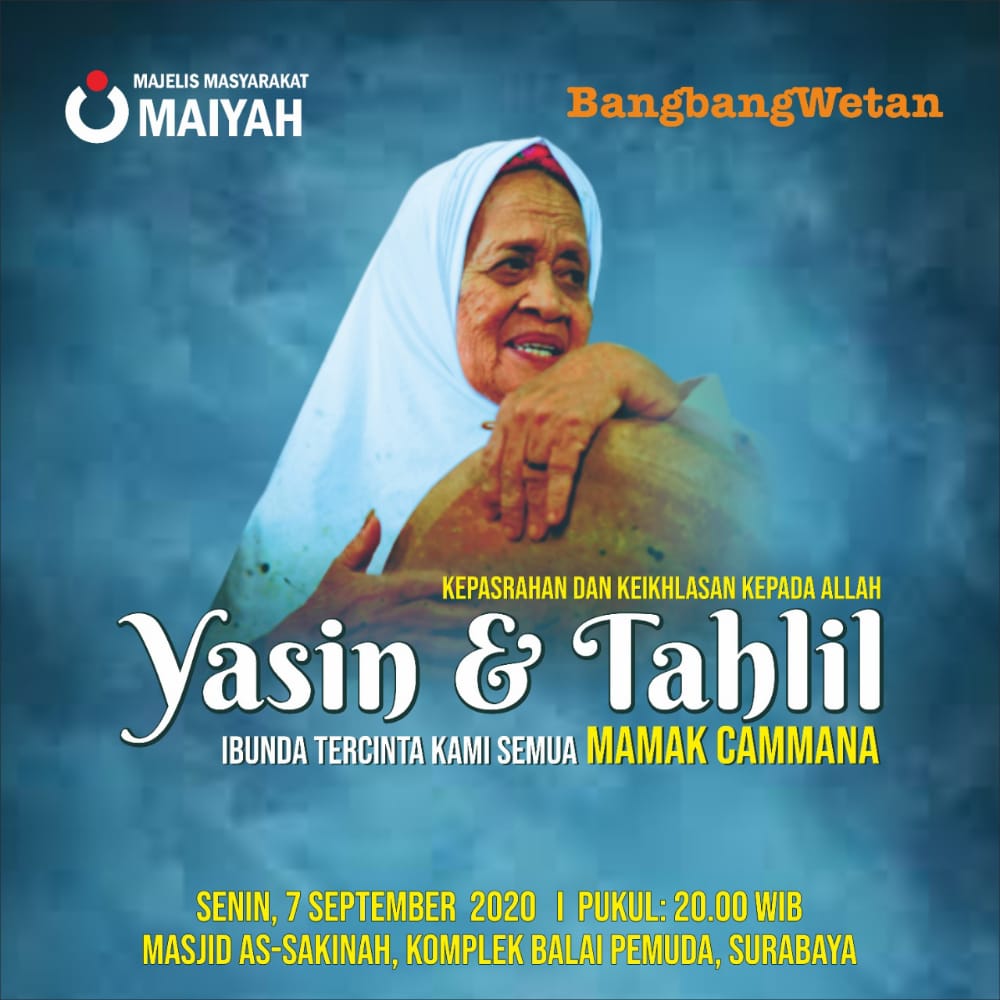 Cammana “Parrawana Towaine”, Sang Maestro Seni Tradisional Mandar Kini Telah Tiada