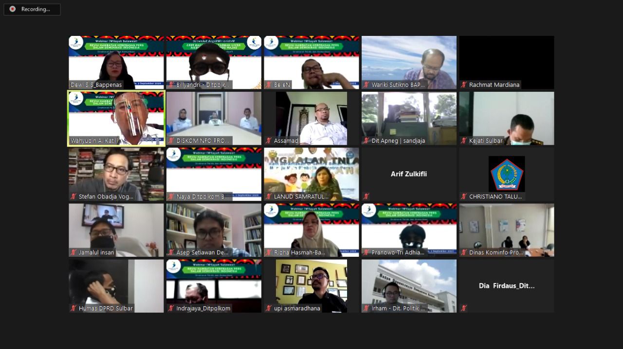 Regulasi dan Pemahaman yang Masih Rendah Terhadap UU Nomor 40 Tahun 1999, Menjadi Penghambat Kebebasan Pers