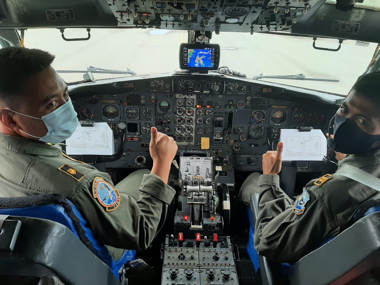 TNI AU Gelar Operasi Sayap Tarsius Di Atas Perairan Sulawesi