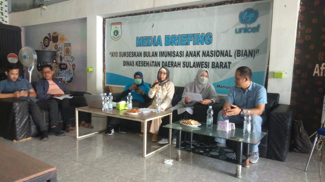 Capaian Vaksinasi Campak Rubella di Sulbar Masih 36,6 Persen, Unicef Getol Sosialisasi