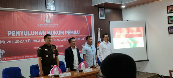Wujudkan Pemilu Berkualitas dan Berintegritas, KPUD Pasangkayu Adakan Penyuluhan Hukum