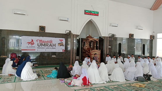 Gelar Manasik di Topoyo, Al Jasiyah Sulbar Siap Berangkatkan Jamaah pada 1 Maret