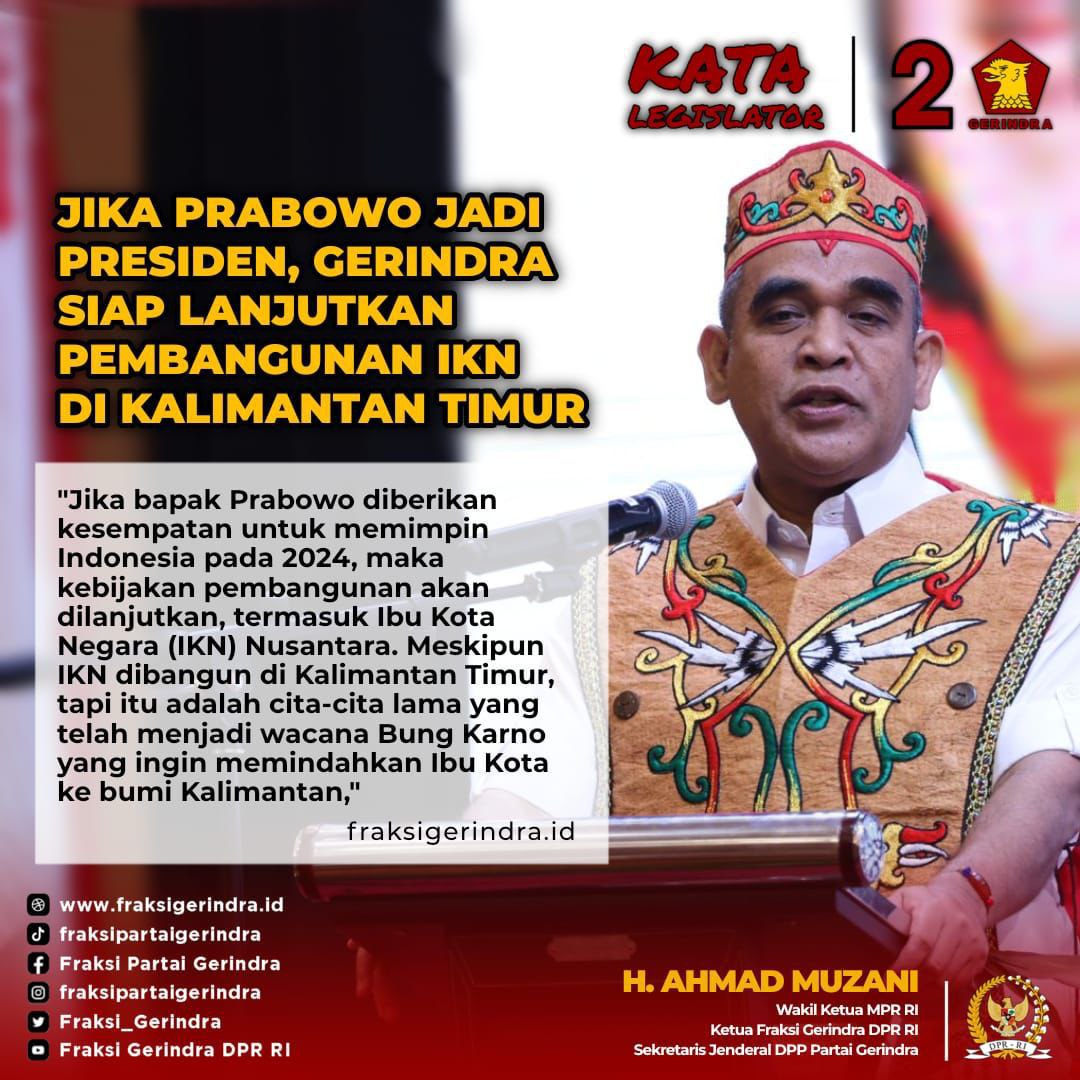 Gerindra Ingin Prabowo Presiden, Muzani: Kami Ingin Kekayaan Indonesia Digunakan untuk Kemakmuran Rakyat