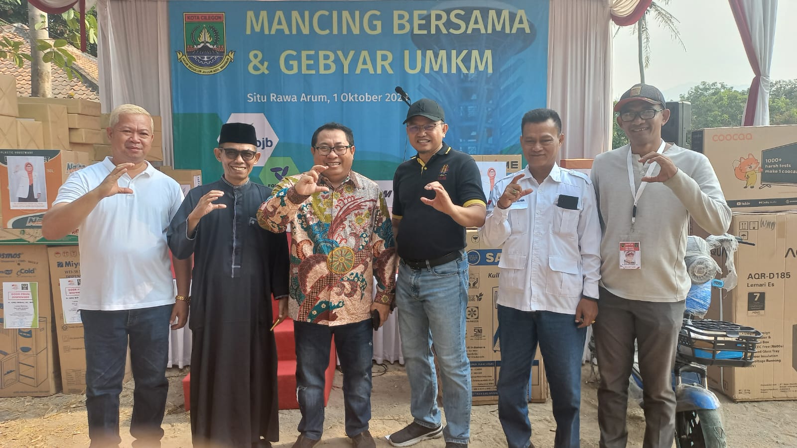 Gali Kembali Potensi Wisata, ASC dan Pemkot Cilegon Gelar Pesta Rakyat dan Lomba Mancing di Rawa Arum
