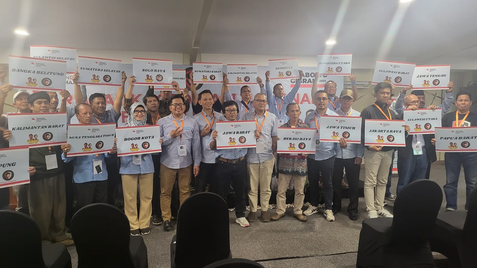 Seratus Perwakilan DPW Perisai Prabowo Ramaikan Rakornas, Ini Daftar Namanya
