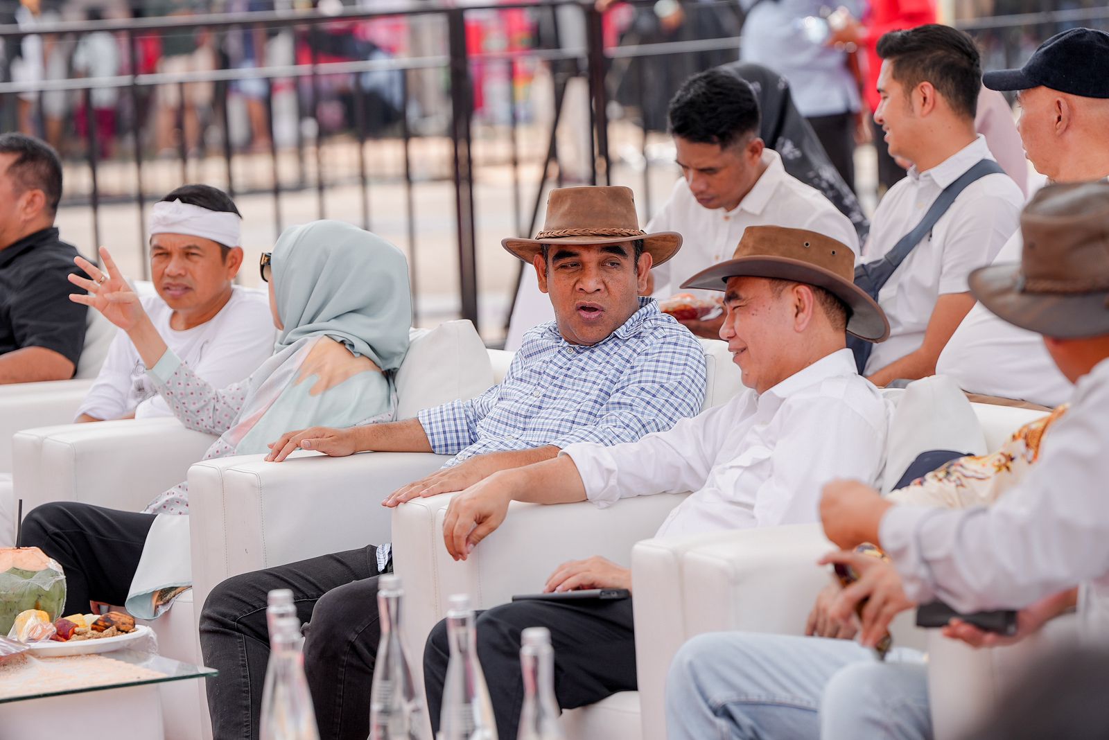 Muzani Hadiri Kontes Sapi APPSI, Singgung Program Makan Siang Gratis Prabowo-Gibran