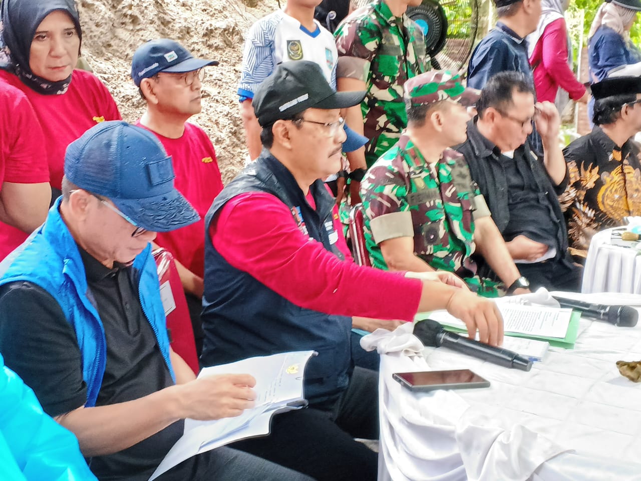 Kick Off HKSN 2024 Dimulai di Desa Talaga: Kolaborasi Mensos Saifullah Yusuf, Mendes Yandri, dan SMSI Pusat