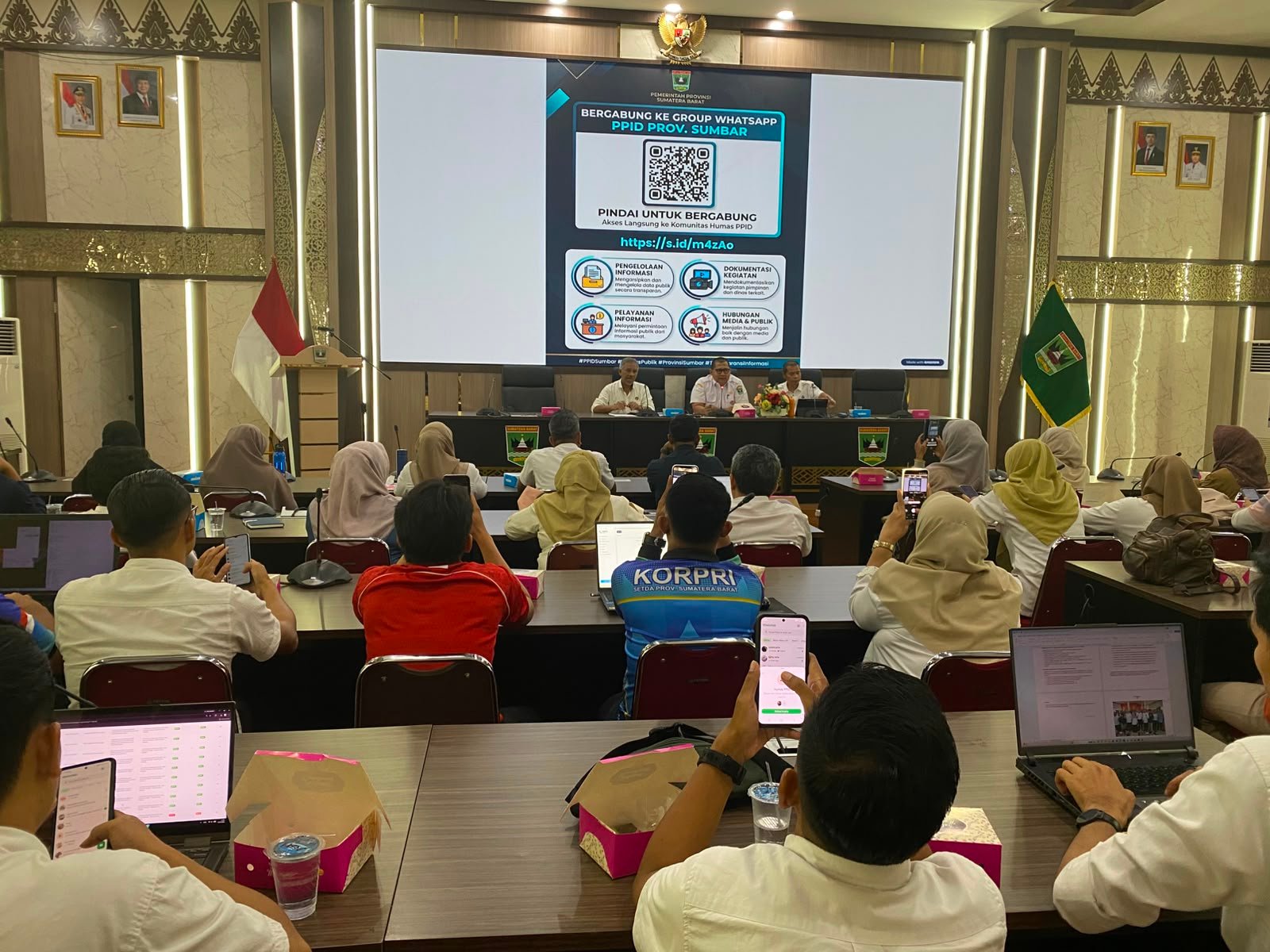 Pemprov Sumbar Perkuat Humas PPID sebagai Garda Utama Informasi Publik