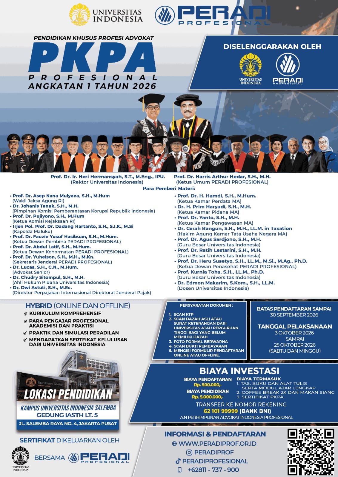 Ketum Serikat Media Siber Indonesia (SMSI) Himbau Kepada Pengurus dan Anggota Ikut PKPA Atau Pendidikan Mediator